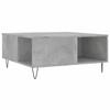 VidaXL Table basse gris béton 80x80x36,5 cm bois d'ingénierie 830784