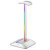 RGB luminescence Headphones Stand Holder with 2 USB Ports Desk Gaming Headset Cool Display Holder Non-Slip Rubber Base for Gamer