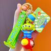Three-Eyed Keychain Toy Story Cartoon Doll Pendant Bag Pendant Personalized Car Key Chain