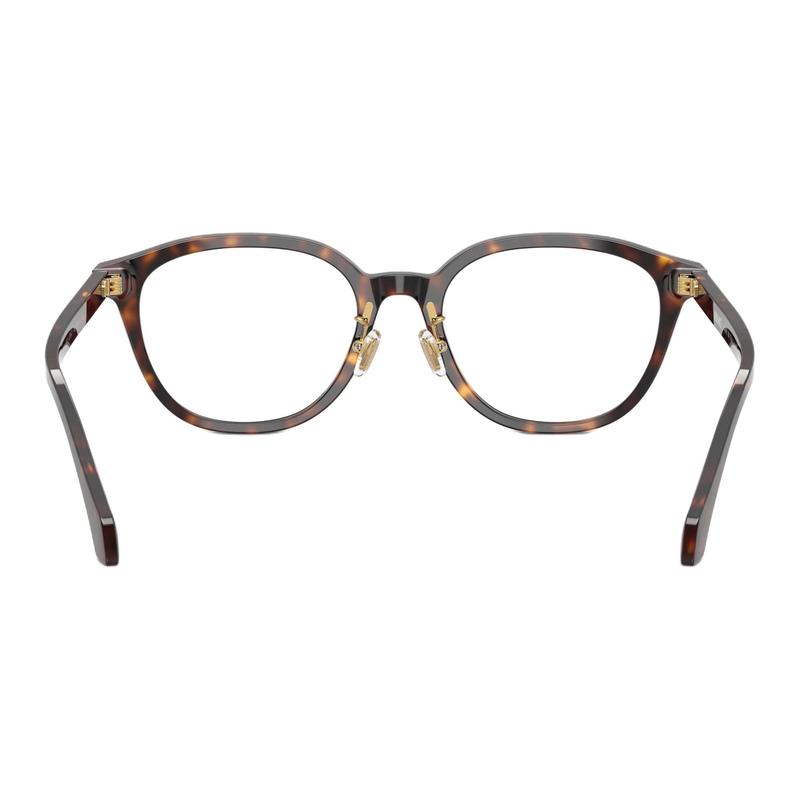 Versace Brand letter logo, plate, round, optical glasses, same style for men and women, tortoiseshell color 34766213 0VE3379D-Tortoiseshell 53