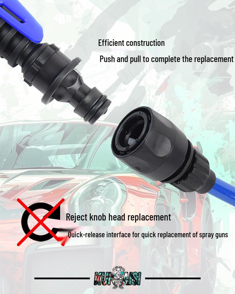 Electric High-Pressure Spray Can for Invisible Car Wrap Installation