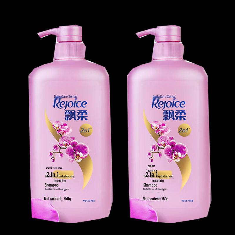 Rejoice Daily Care Dual-Effect Moisturizing & Smooth Shampoo Twin Pack