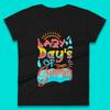 Lazy Days Of Summer Vintage Retro Sunset Surfer Beach Holiday Trip Womens Tee T Shirt Mens Tops Unisex Top
