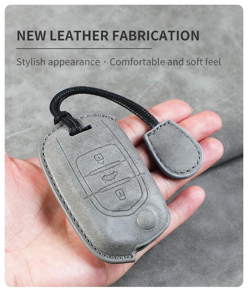 Wuling Hongguang Mini Macaron Key Cover for Women – Mini EV Car Key Protector