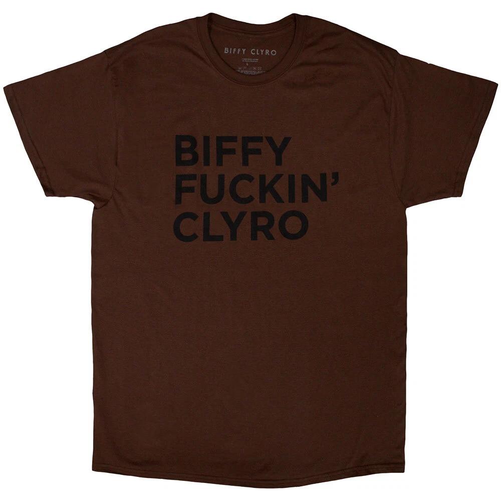 Biffy Clyro Unisex T-Shirt: Biffy Fucking Clyro (X-Large) S