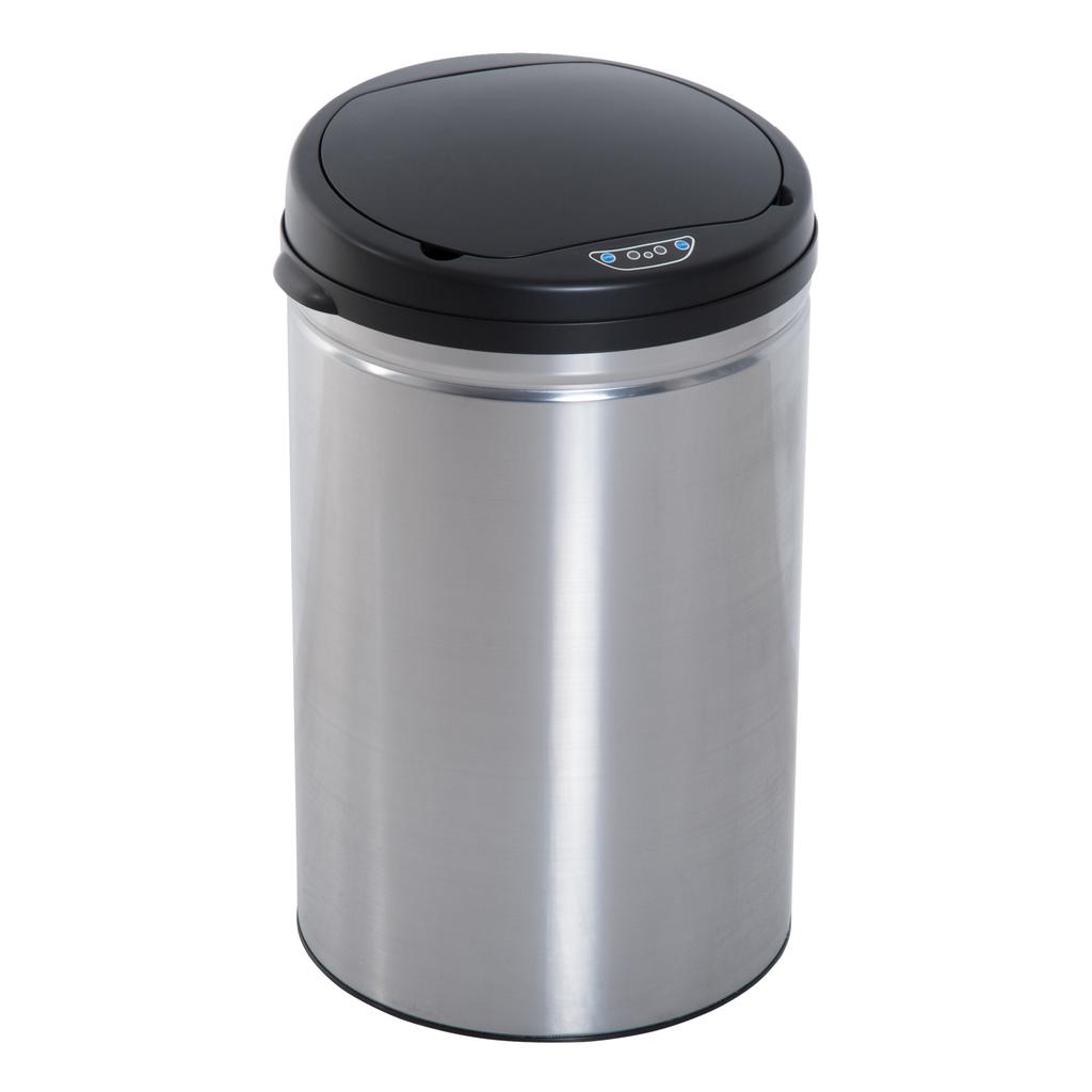 Sensor Trash Can 30L Automatic Trash Can with Soft-Close Lid, Motion Sensor, Waterproof Waste Bin Trash Container Waste Container for Office, Bedroom