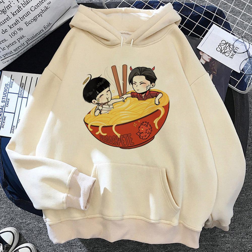 Dorama Hoodies Women Y2k Aesthetic Korean Style Long Sleeve Top 2023 Hood Female Kawaii Clothes