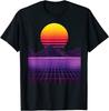 Outrun Synthwave Vaporwave Aesthetic 80's Retro T-Shirt Size S-5XL Unisex T-Shirt