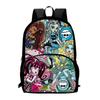 Capacity Children Large Backpack With Monster High Print Design For Daily School