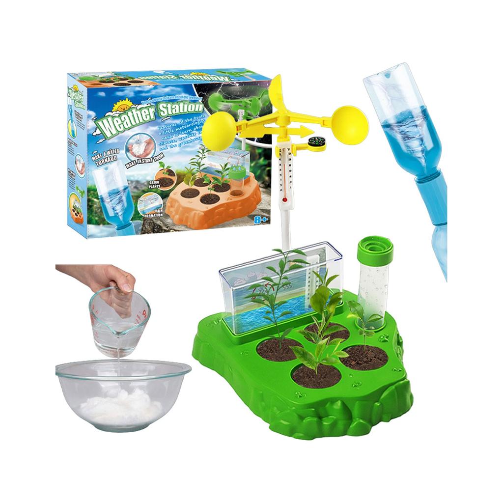 Teaching Physics Science Experiment Magnet Toys Children's Plant Planting Set
