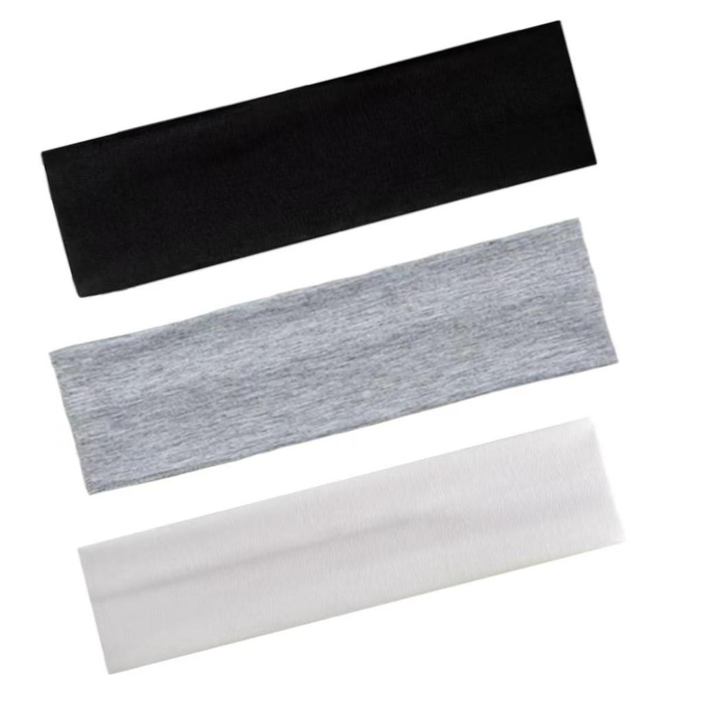 Elastisches Haarband für Damen für Sport, Yoga, Tanz, Laufen und Radfahren - Trendiges, Dünnes, Einfarbiges Design