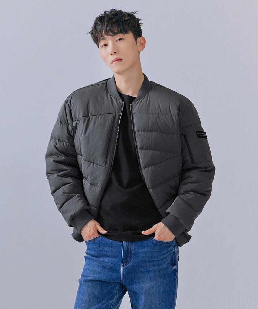 Chasecult Men'S Mid-Light Padded Bomber Jumper-Cfrk4712C0L