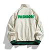New Baseball Uniform Jacket Men's Spring and Autumn Stand-up Collar Jacket Public Version Solid Color Top Loose Versatile Cardigan