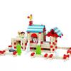 DIY Children's Wooden Building Blocks Set - Little Architect Structure Assembly Educational Interactive Toy for Kids