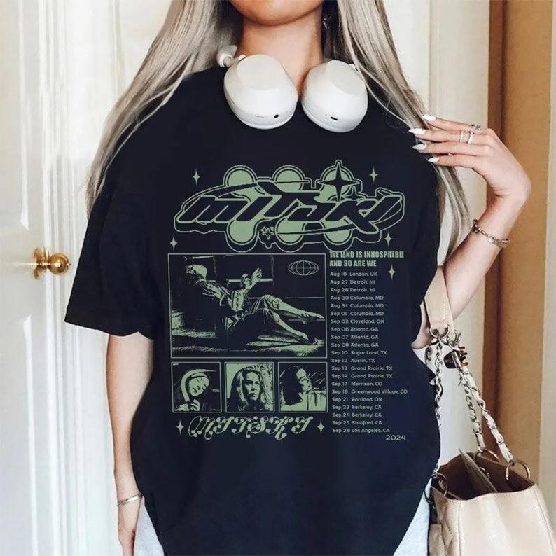 Mitski Tour 2024 Men Women Unisex T-shirt Gift for Fans N2908_29 XXXXL