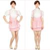 NOOLOR Anmira Uniform Waitress Maid Outfit Set Cosplay Costume (Size M, Pink)