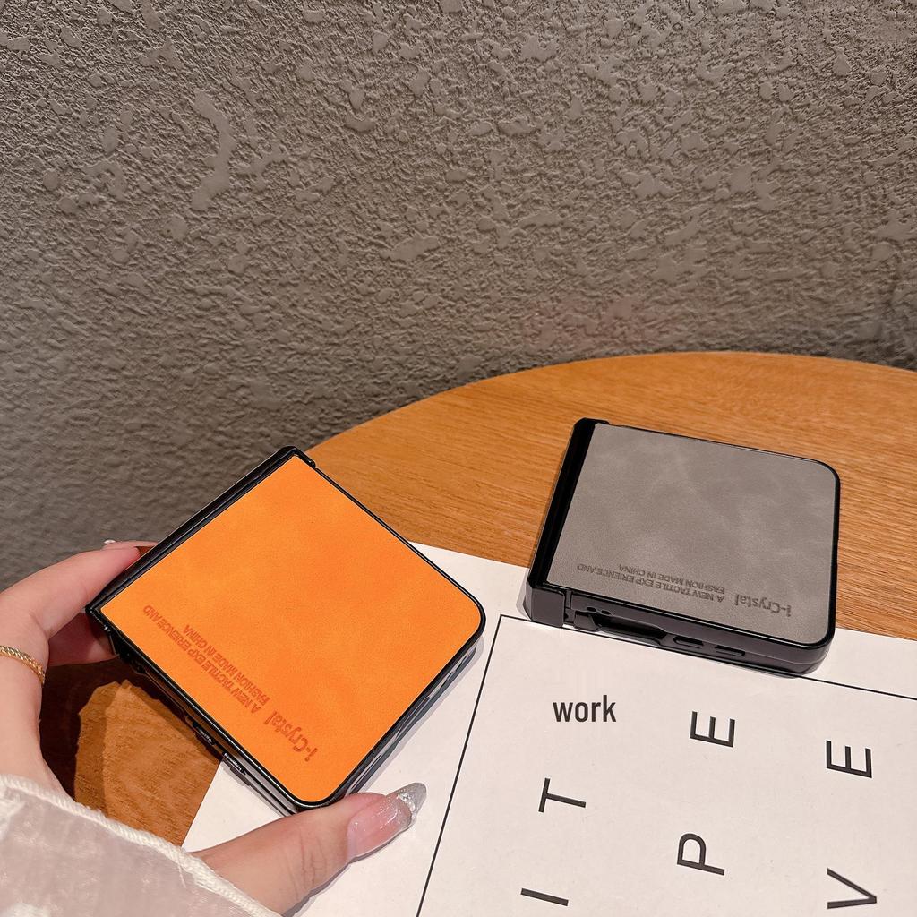 Samsung Z Fold7 Sheepskin Flip Case: Luxurious, Heat-Dissipating, Skin-Friendly, Anti-Fall Protection