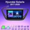 2 DIN Android Carplay Car Radio For Hyundai Solaris 2017-2020 Multimedia Player Head Unit Stereo GPS Navigation BT WIFI 2+32GB