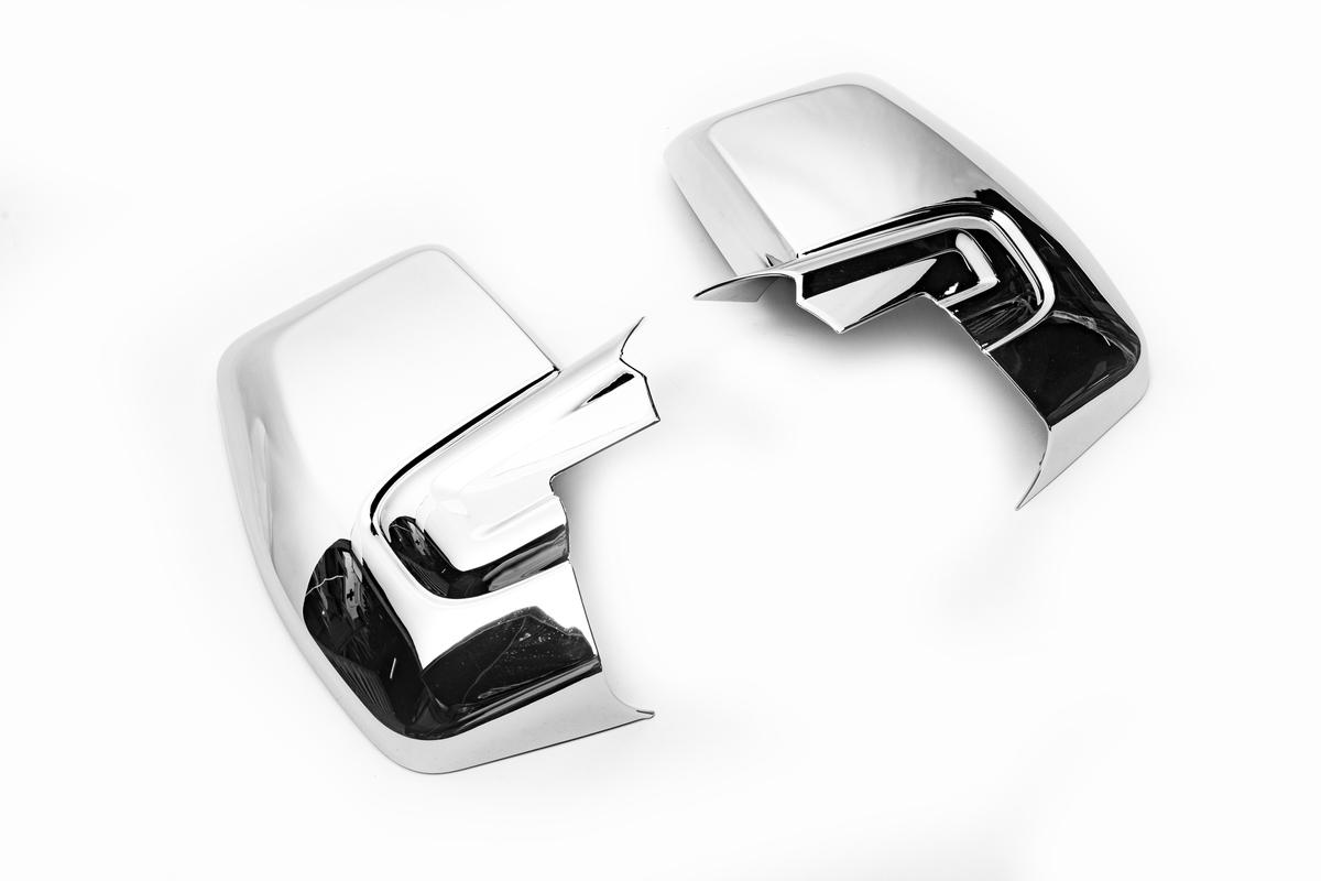 

Накладки на дзеркала (2 шт, пласт) Carmos для Ford Custom 2013-2022 рр.