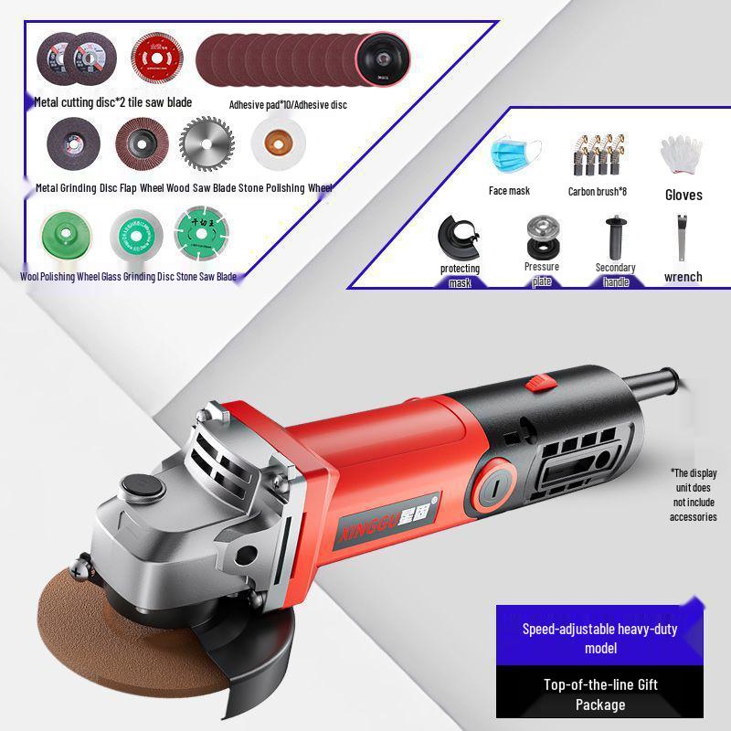 Multifunctional Electric Angle Grinder and Polisher for Home Use