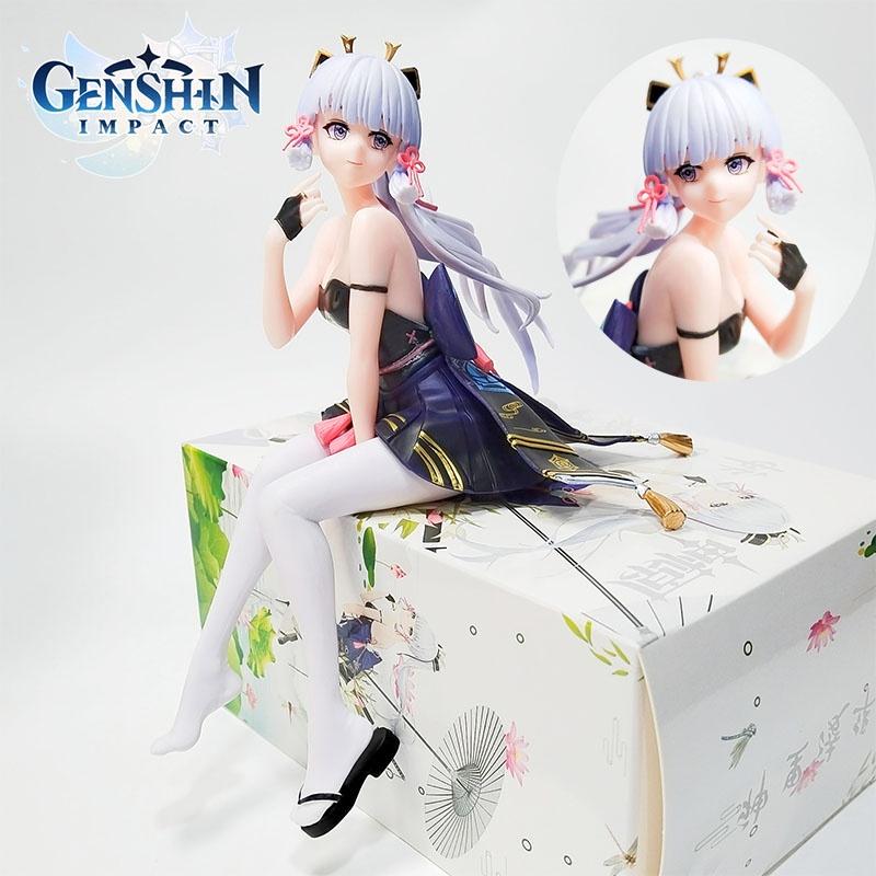 Genshin Impact Kamisato Ayaka Pvc Figure Collectible Xmas Gift