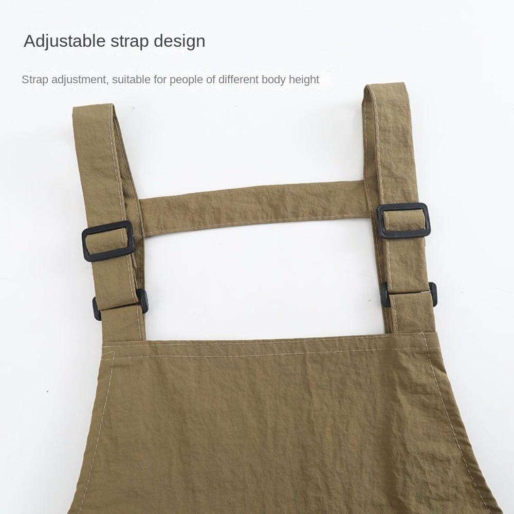 Waterproof Kitch Apron Cartoon Cooking Smock Portable Chef Apron  for Home Kitchen