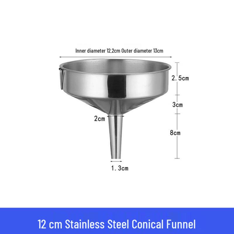 Heavy-Duty Stainless Steel Large Funnel for Industrial Fuel and Oil Press Machines