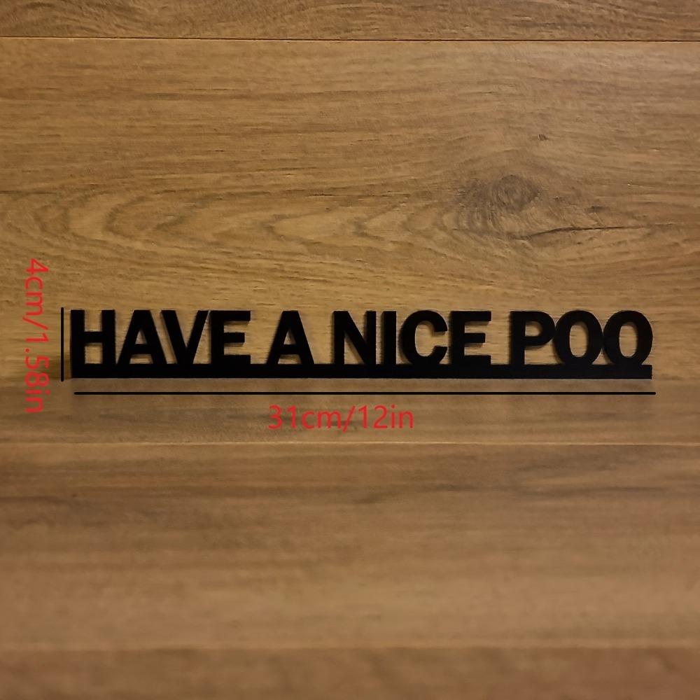 

Шикарная табличка на дверной короне «Наслаждайтесь комфортным омовением» — высококачественный акрил, украшение для стен и полок, идеально подходит для прихожих. TY6965