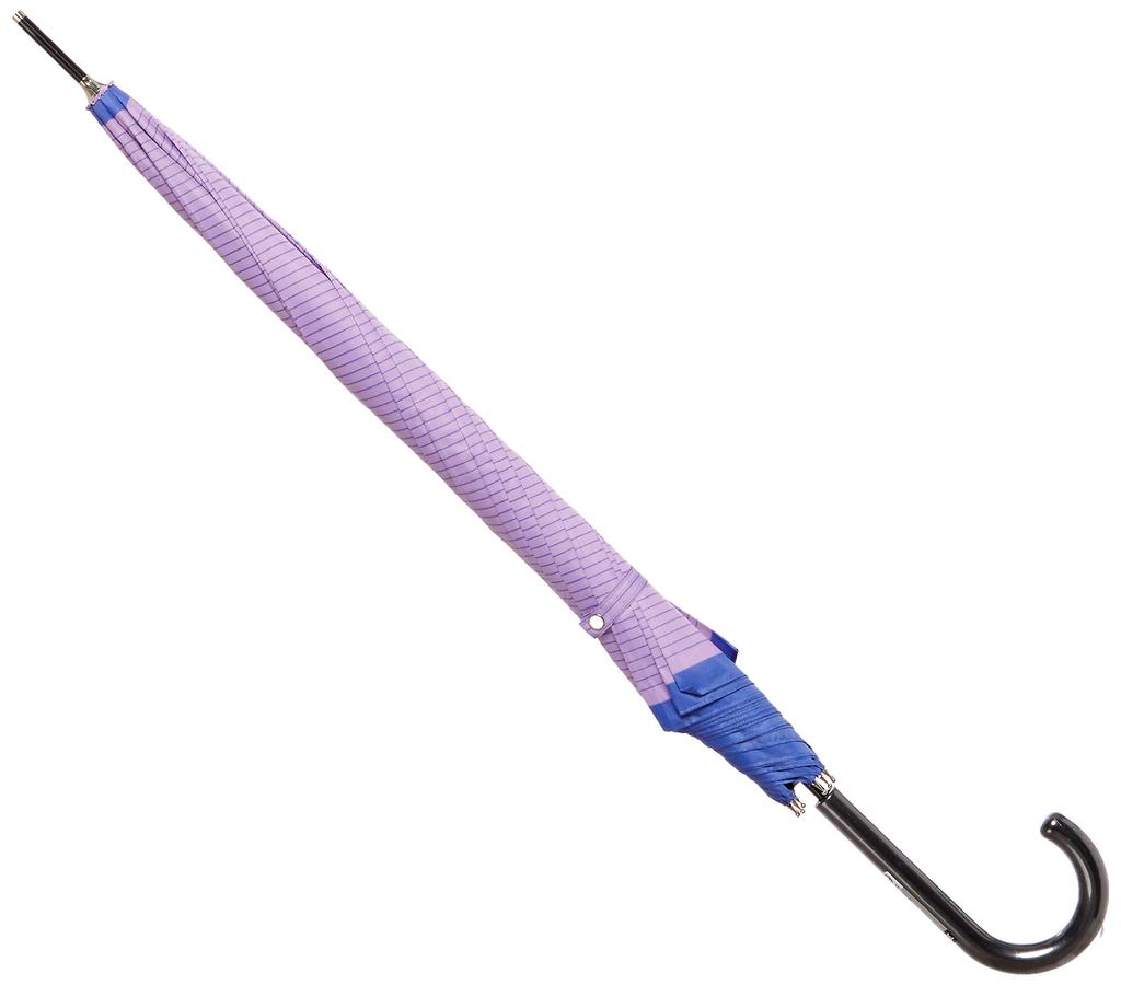 Mix Factory Striped Long Pastel Light Rib Approximately 60cm Two-Tone Umbrella, Women's, Colors, 21-302-62171-00-80-60, Purple, Length