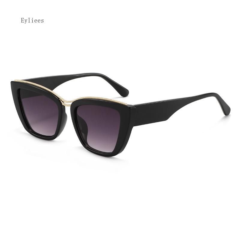 Oversized Cat Eye Sunglasses Female Big Frames Luxury Fashion Square Sun Spectacles For Ladies Retro Trendy Cateye Eye Spectacles