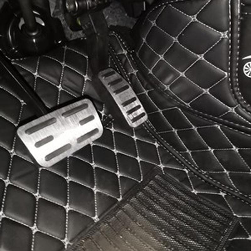 Car Interior Styling Accessories For Honda Freed GB3 2011-2014 Shuttle 2015- Aluminum Accelerator Pedal Brake Non-slip Mat