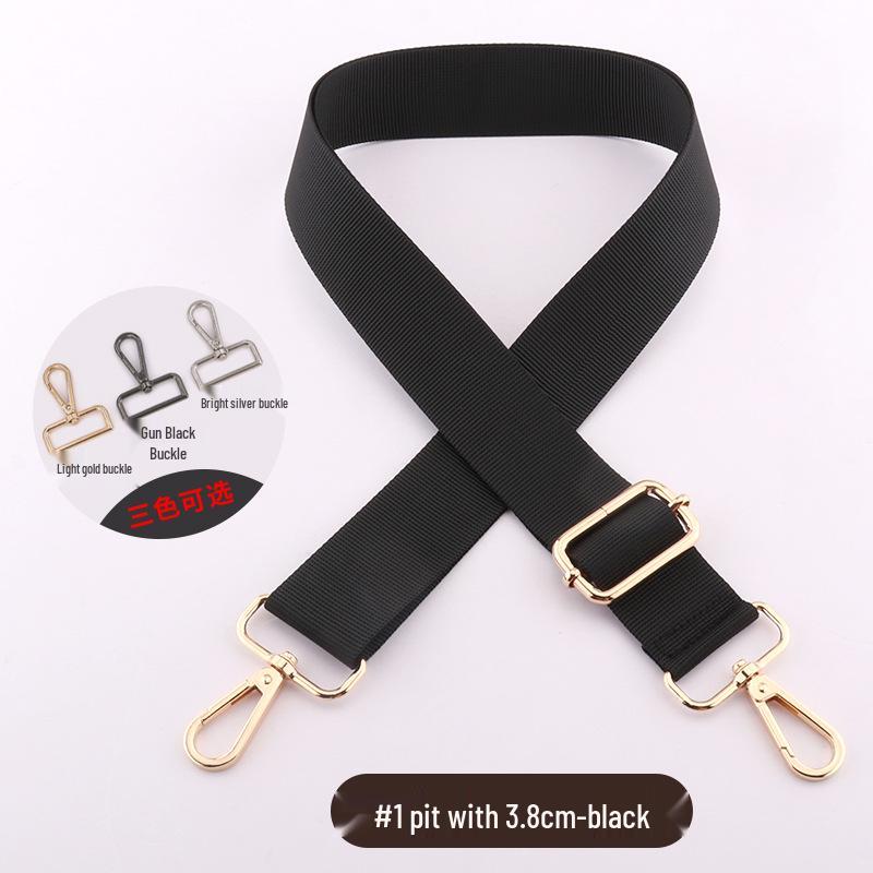 Wide Woven Crossbody Leather Bag Strap for Women's Bags & Backpacks