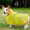 Small and Medium Dog Special Dog Raincoat Corgi Teddy Schanery Chai Dog Pet Rainy Day Clothes Waterproof Bellyband