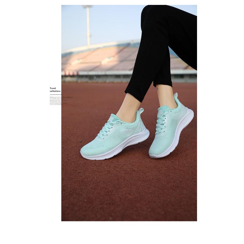 Frühlings- und Herbst-Sportschuhe, Damen Neue Koreanische Version Reiseschuhe Mesh Damen Freizeitschuhe