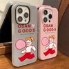 iPhone 15 11 13 14 için Boyalı Telefon Kılıfı, 15 16 Pro Max 12 13 16 Pro için Sevimli Moda Komik Askılı Telefon Kılıfı, En Son En Çok Satan Öneriler
