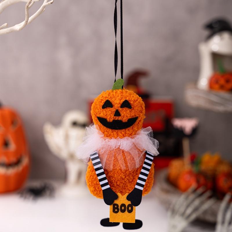 1pcs Halloween Hanging Pendant Pumpkin Black Cat Ghost Skull Horror Outdoor Party Halloween Decoration for Home