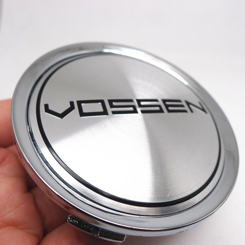 4pcs 75mm 70mm Vossen Wheel Center Hub Caps Hubcaps Car Rims Dust-proof Cover Badge