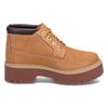 Timberland Women's Premium Waterproof Platform Chukka Boots, A5RF9, Brown, Size 24.5cm