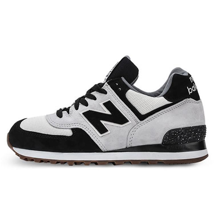 

New Balance 574 Sports Shoes Black Grey Women s 37