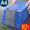 Approval Book Clip Multifunctional A5 Flat Board Nail Menu Plastic Writing Board Plate Holder Stationery Office Supplies Vertical Book for Students