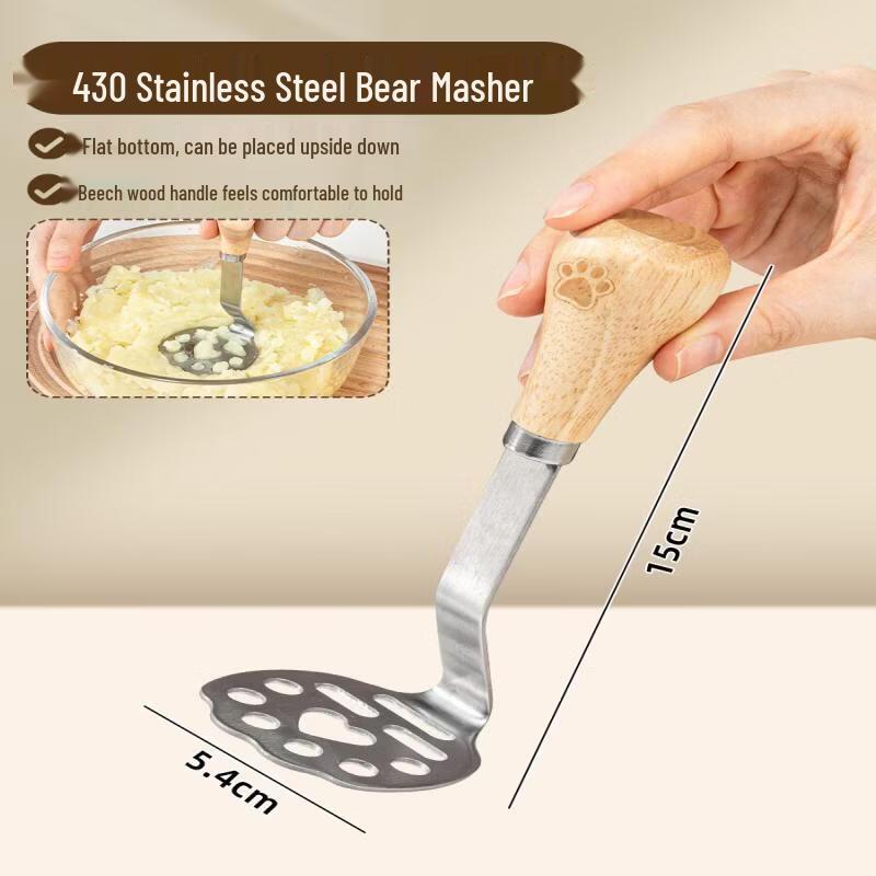 304 Stainless Steel Food Masher