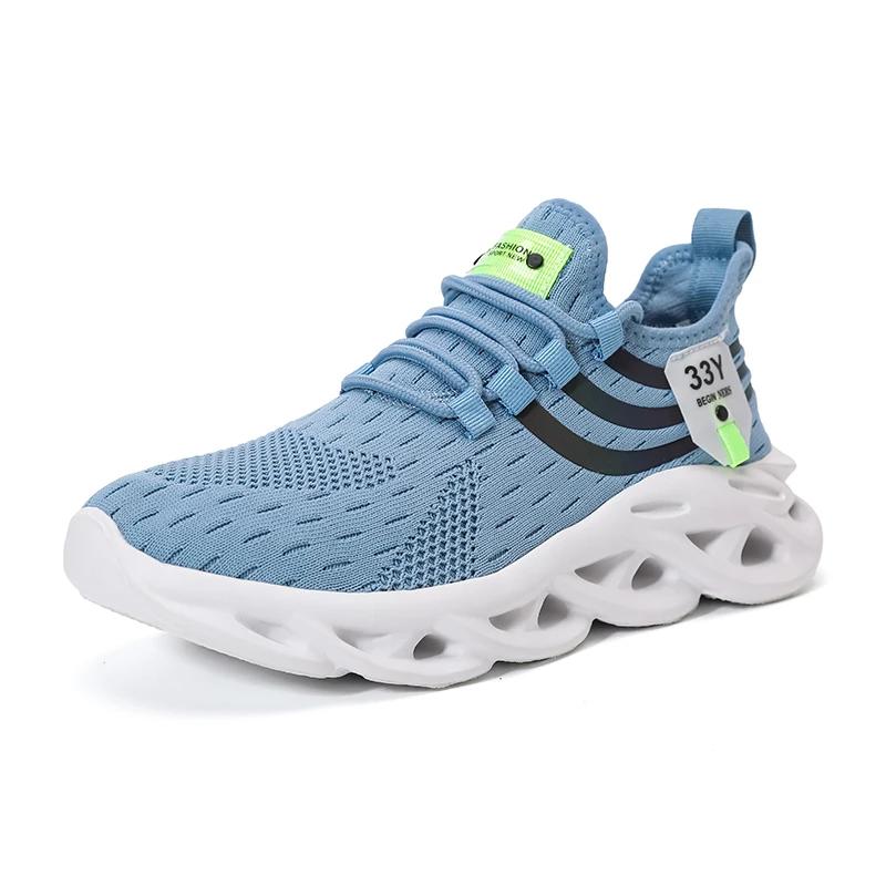 Sneakers for Men Casual Sport Shoes Breathable Lightweight Outdoor Mesh Platform Running Shoes Athletic Tenis Walking Shoes