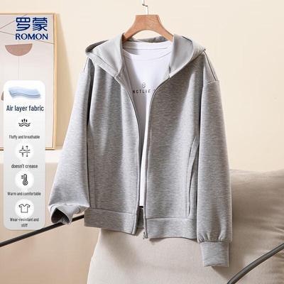 Luomeng Women's Air Layer Hooded Jacket