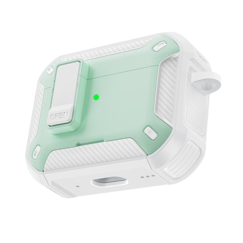 Bluetooth Protective Case for Apple AirPods Pro 2/3/4 with Buckle