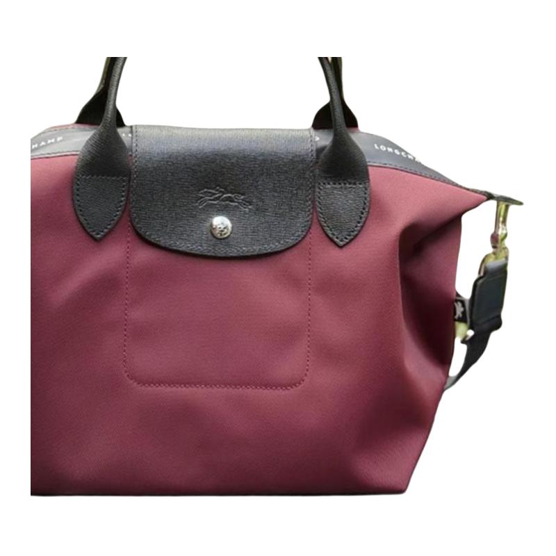 Longchamp Le Pliage Energy Adjustable And Detachable Shoulder Strap Recycled Nylon Canvas Dumpling Bag Shoulder Bag Tote Bag Medium L1515HSR119