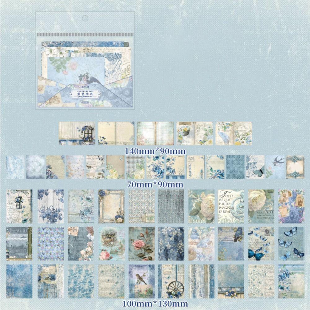 Qimeng Old Testament Series Scrapbook Paper Set 100 Sheets Decorative Paper Sheets  Journal Making