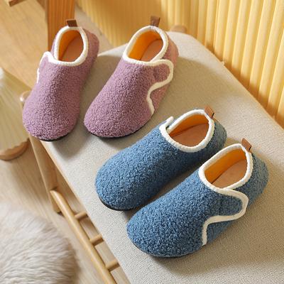Unisex Warm Soft Winter House Non Slip Rubber Sole Indoor Outdoor Comfortable Sneaker Slippers for Women Men Elderly