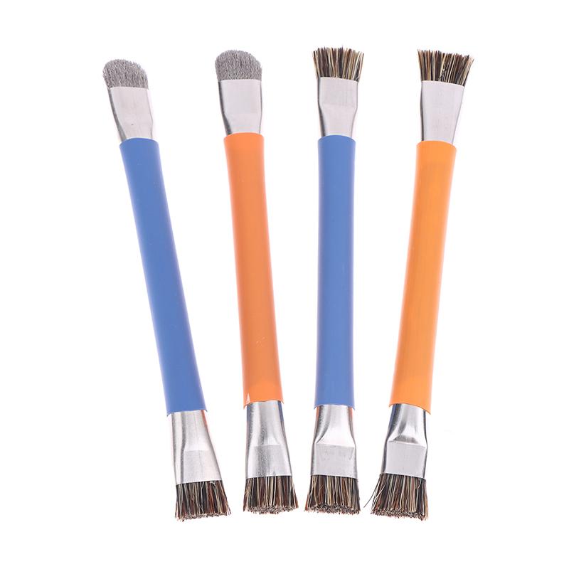 Double-headed Motherboard Mobile Phone Repair Cleaning Brush ESD Double Headed Brush Hard Brushing Brush Anti-Static Brush