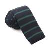 Fur Striped Knitted Tie Adjustable Men Cravat Simple Knitting Shirt Necktie  Boys