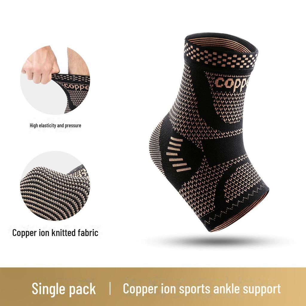 Copper Fiber Elastic Knee Pads for Outdoor Sports and Fitness